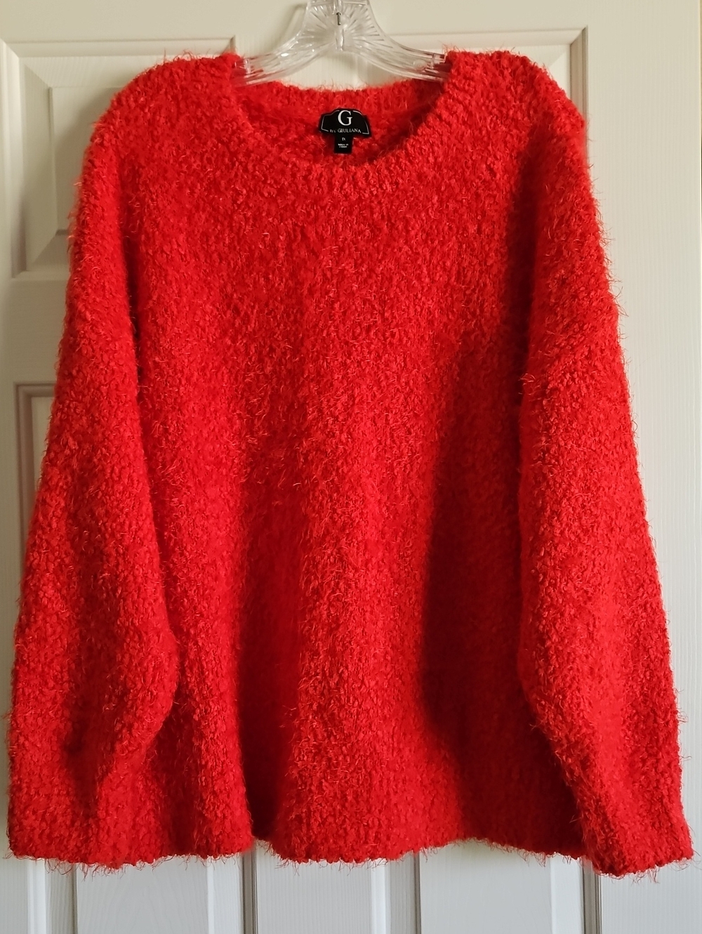 Oversized Unstructured Women's Eyelash SOFT COMFORTABLE Sweater sz 1X